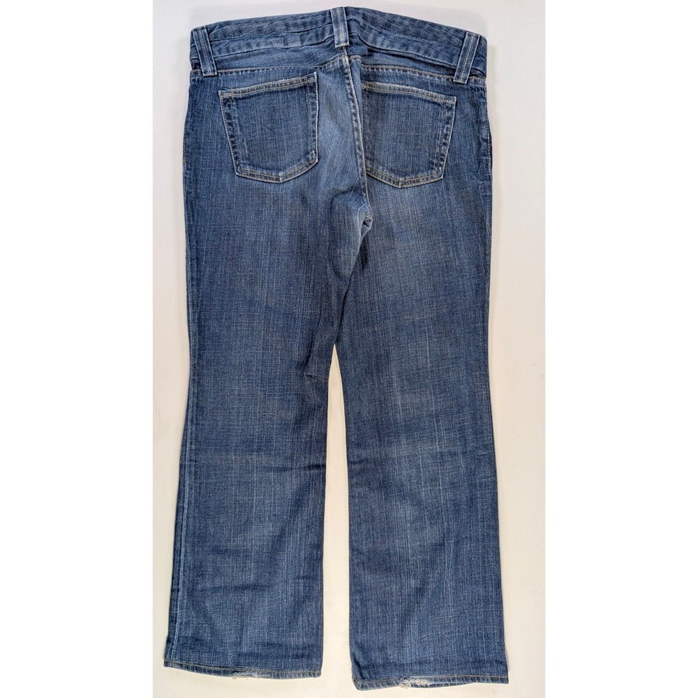 Gap Straight Boot Cut Jeans Womens 10 Ankle Medium Wash Blue Denim 328808-00-1 - Picture 2 of 11